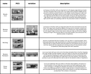 كيف تقوي عضلات ال core في الجمباز
